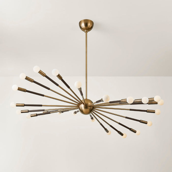 Troy F3051 Obie 22-lt 51" Chandelier