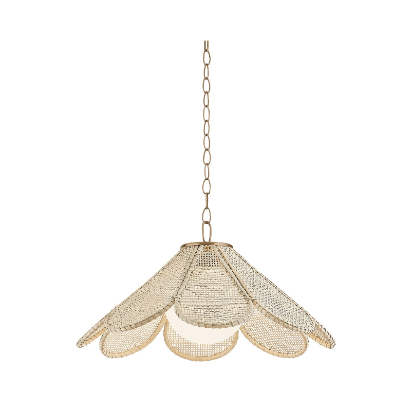 Troy F3324 Petal 1-lt 24" Pendant