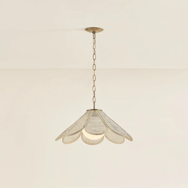 Troy F3324 Petal 1-lt 24" Pendant
