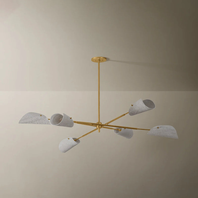 Troy F3460 Ken 6-lt 60" Chandelier