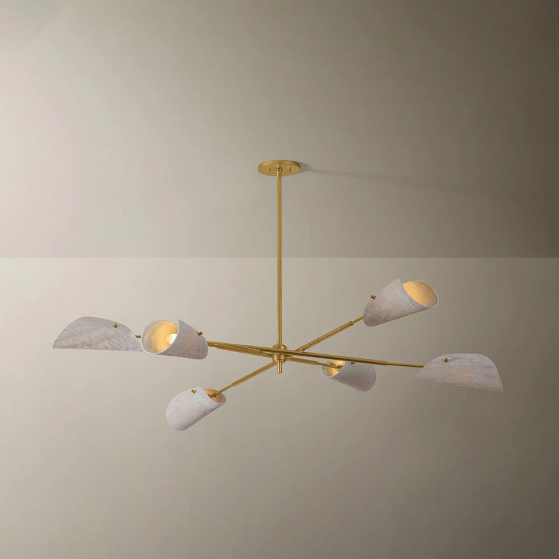 Troy F3460 Ken 6-lt 60" Chandelier