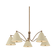 Troy F3542 Clive 5-lt 42" Chandelier