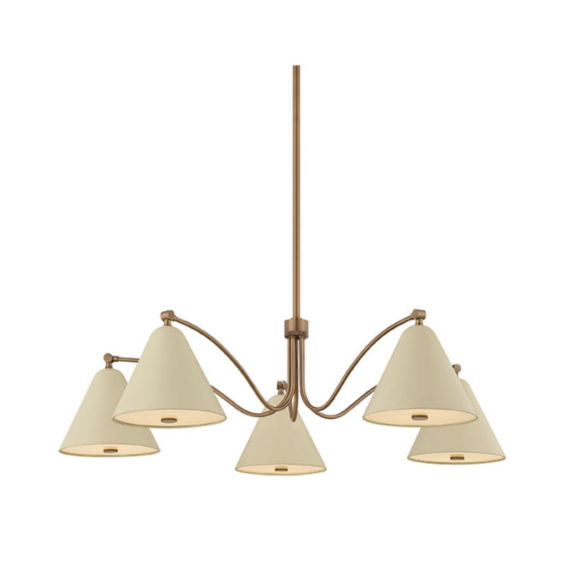 Troy F3542 Clive 5-lt 42" Chandelier
