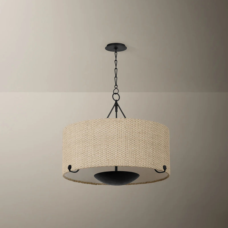 Troy F3628 Elias 4-lt 28" Chandelier