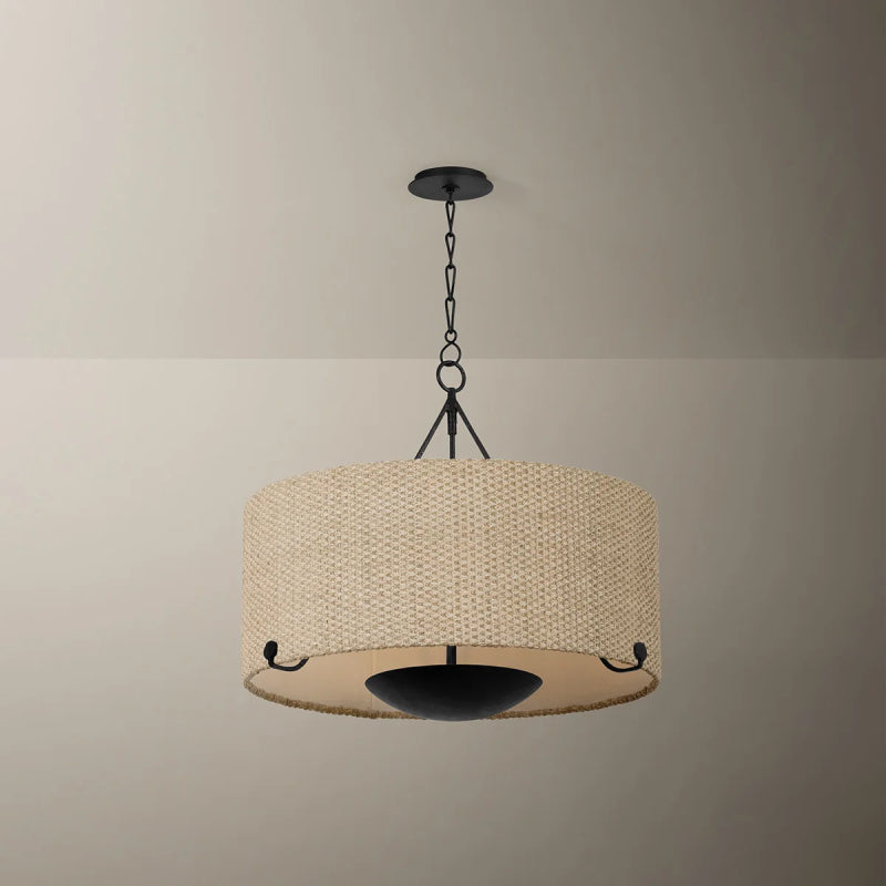 Troy F3628 Elias 4-lt 28" Chandelier
