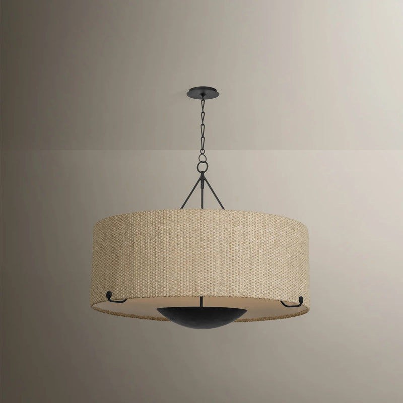 Troy F3638 Elias 6-lt 38" Chandelier