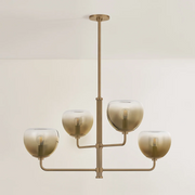 Troy F3734 August 4-lt 34" Chandelier