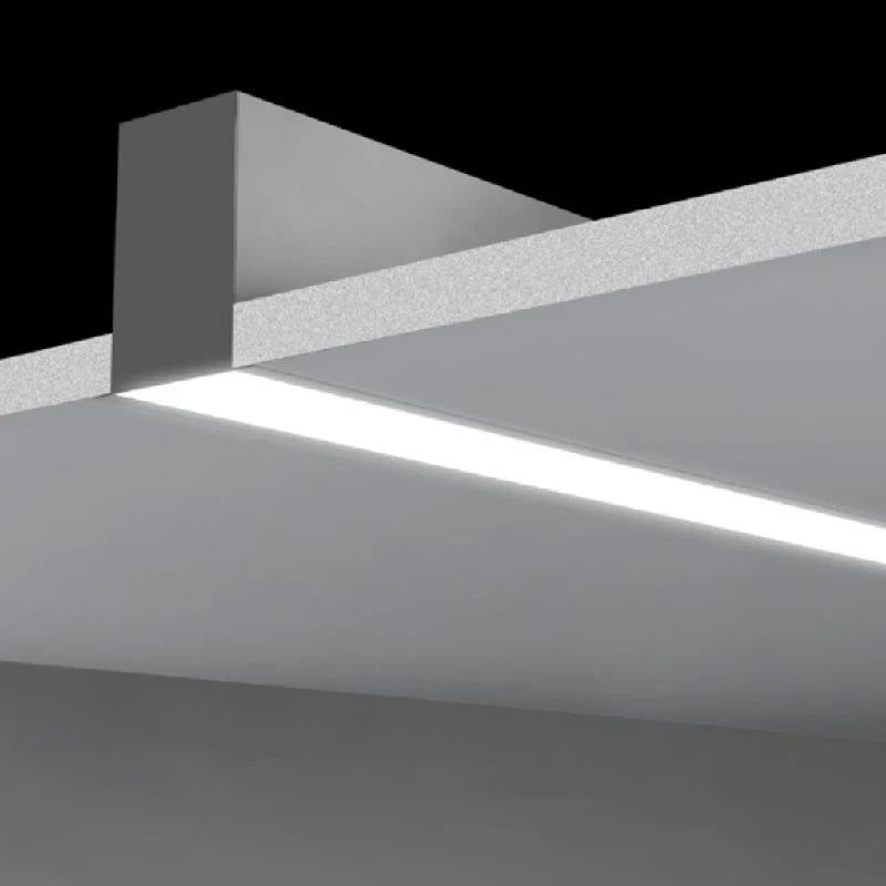 Eurofase F50 8 FT, 2" Width LED Architectural Linear, Downlight, Opal Lens, Regress Anti-Glare,Dimmable,  120-277V