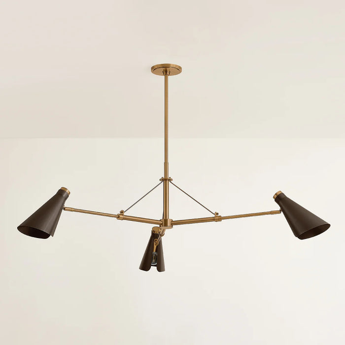 Troy F4350 Andersen 3-lt 50" Chandelier
