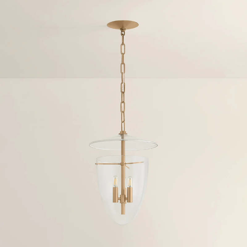 Troy F4414 Tully 3-lt 14" Lantern - Patina Brass