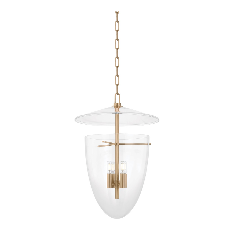 Troy F4418 Tully 4-lt 18" Lantern - Patina Brass