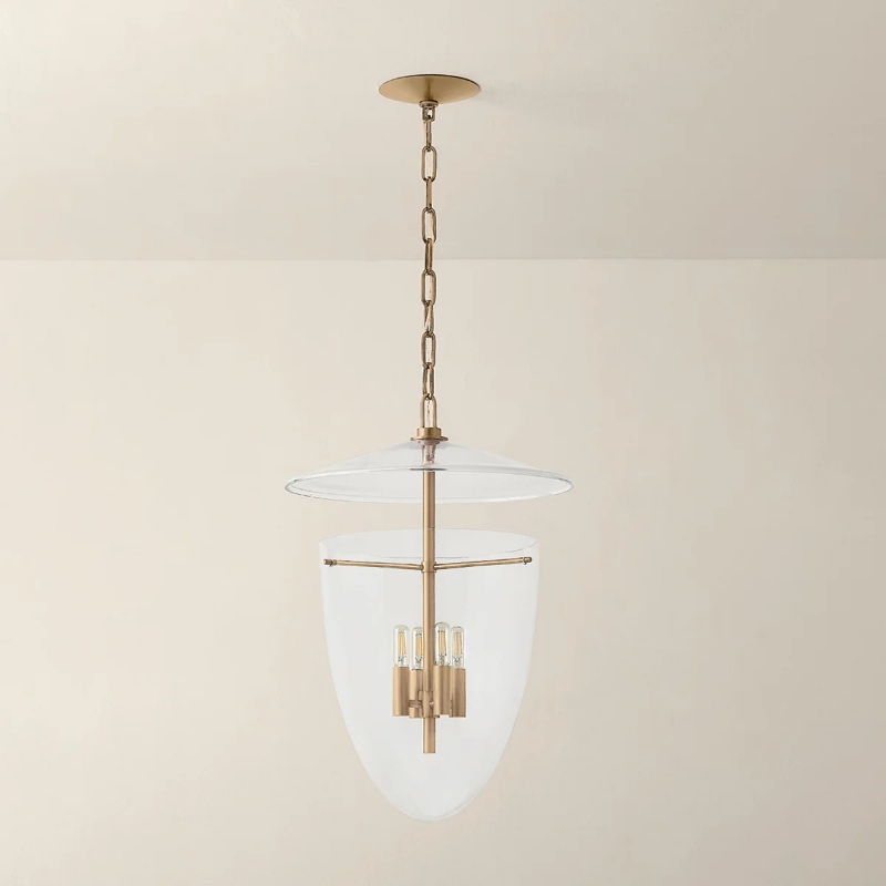 Troy F4418 Tully 4-lt 18" Lantern - Patina Brass