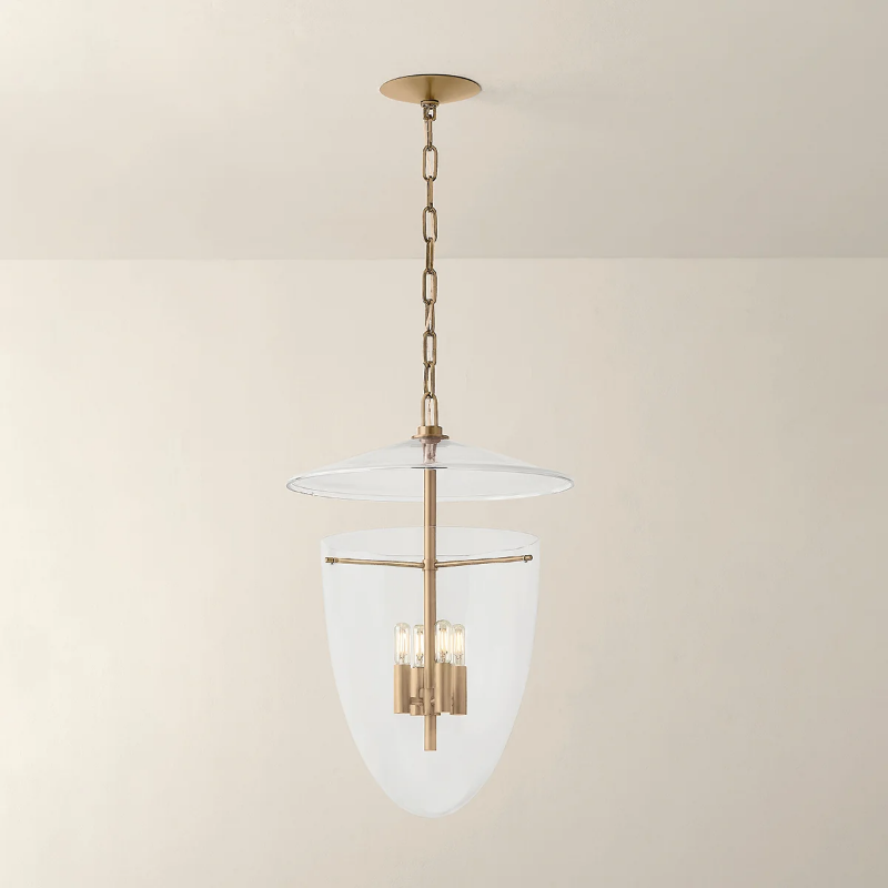 Troy F4418 Tully 4-lt 18" Lantern - Patina Brass