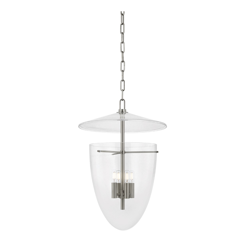 Troy F4418 Tully 4-lt 18" Lantern - Vintage Pewter