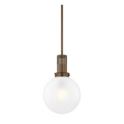 Troy F4612 Tobias 1-lt 12" Pendant - Bronze