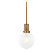 Troy F4612 Tobias 1-lt 12" Pendant - Patina Brass
