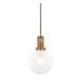 Troy F4612 Tobias 1-lt 12" Pendant - Patina Brass