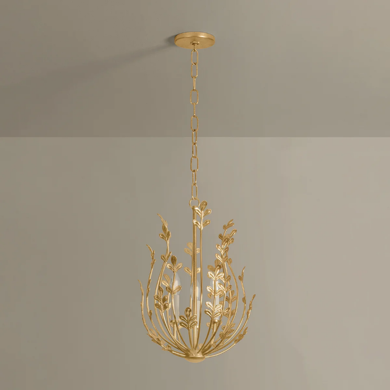 Troy F4615 Delmore 3-lt 15" Chandelier