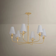 Troy F4740 Quill 6-lt 40" Chandelier