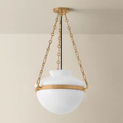 Troy F5116 Paradigm 1-lt 16" Pendant - Patina Brass