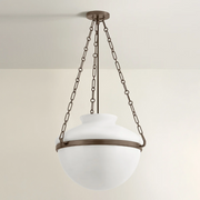 Troy F5119 Paradigm 1-lt 19" Pendant - Bronze
