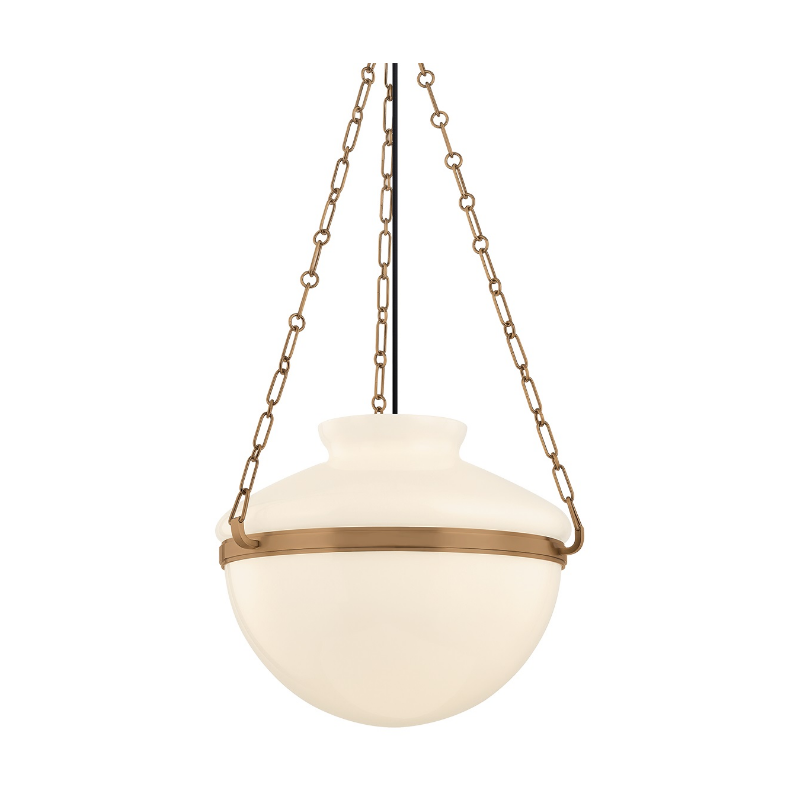 Troy F5119 Paradigm 1-lt 19" Pendant - Patina Brass