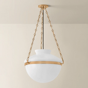 Troy F5119 Paradigm 1-lt 19" Pendant - Patina Brass