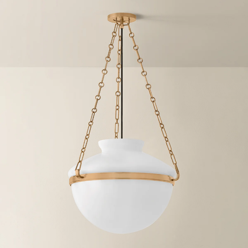 Troy F5119 Paradigm 1-lt 19" Pendant - Patina Brass