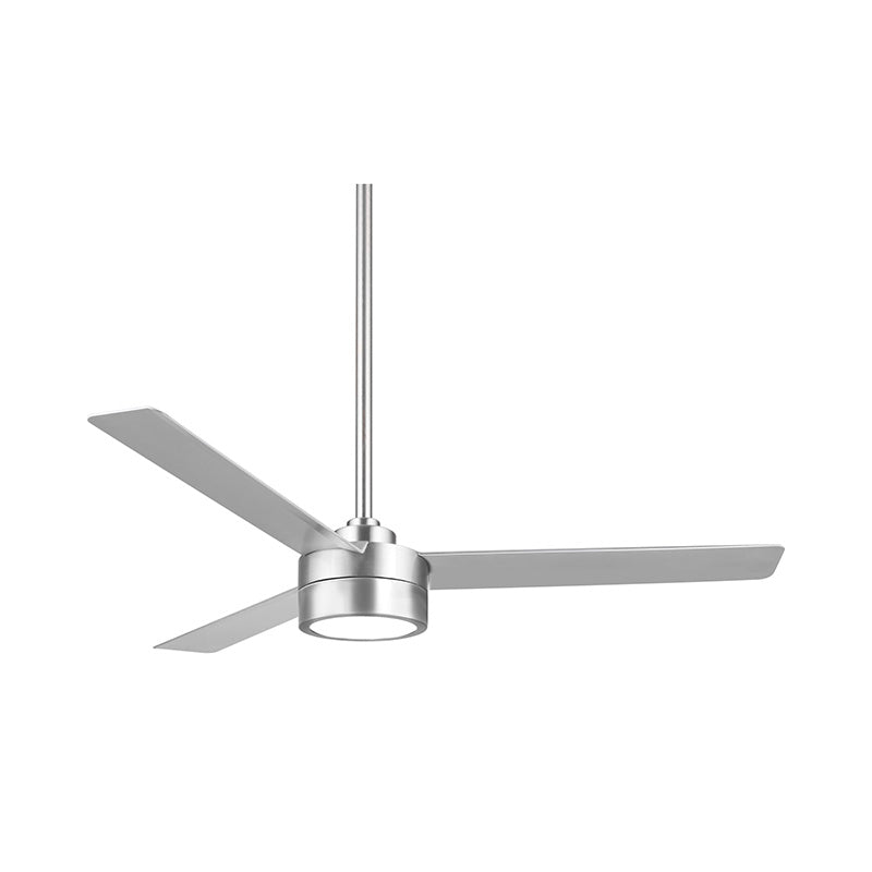 Minka Aire F535L Roto 52" Ceiling Fan with LED Light Kit - Brushed Aluminum