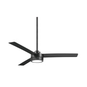 Minka Aire F535L Roto 52" Ceiling Fan with LED Light Kit - Coal Black