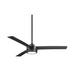Minka Aire F535L Roto 52" Ceiling Fan with LED Light Kit - Coal Black