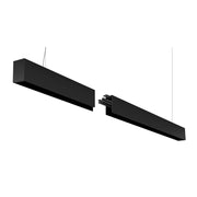 Eurofase F55 4-ft LED Linear Suspension Mount Extension Kit - Black