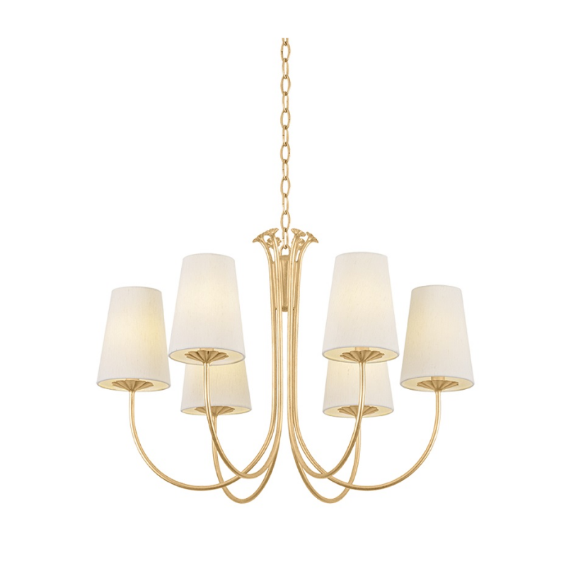 Troy F5728 Weiland 6-lt 28" Chandelier