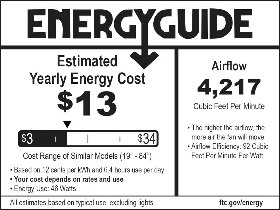Minka Aire F589 Sundowner 54" Wet Indoor/Outdoor Ceiling Fan