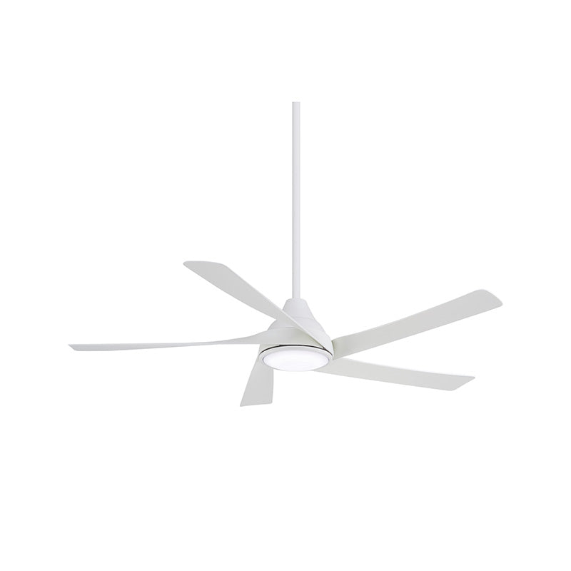 Minka Aire F765L Transonic 56" Ceiling Fan with LED Light Kit - Flat White