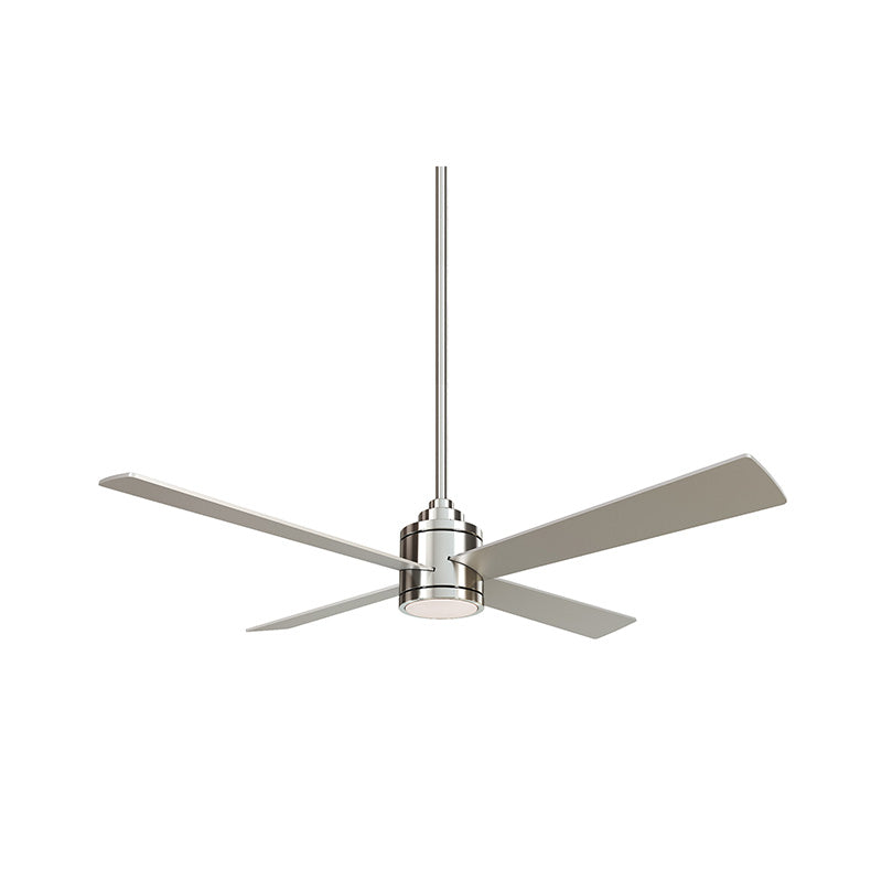 Minka Aire F796L Falco 54" Ceiling Fan with LED Light Kit - Brushed Nickel