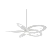 Minka Aire F862L Pinup 60" Ceiling Fan with LED Light Kit - Flat White