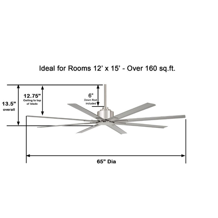 Minka Aire F896 Xtreme H2O 65" Outdoor Ceiling Fan