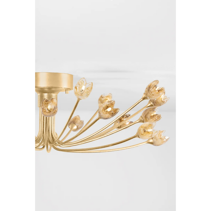 Hudson Valley 5422 Falkirk 22-lt 30" LED Semi Flush Mount