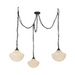 Alora Mood MP651312 Farrah 3-lt 12" Multi Pendant - Matte Black