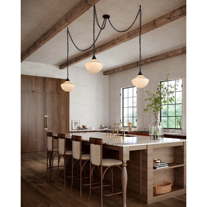 Alora Mood MP651312 Farrah 3-lt 12" Multi Pendant