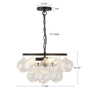 Alora Mood CH654318 Faye 3-lt 18" Chandelier