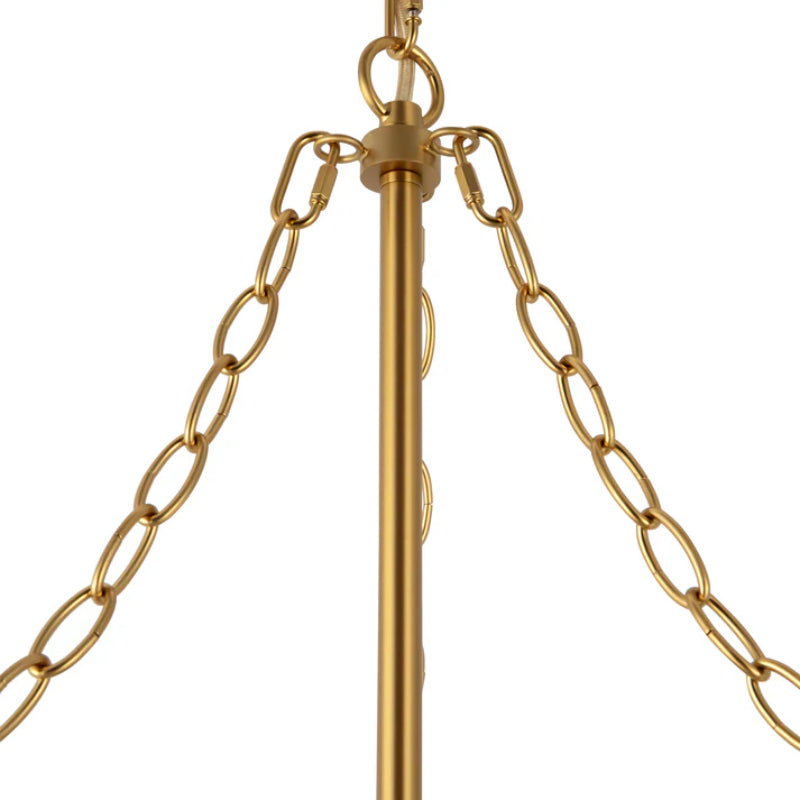 Alora Mood CH654624 Faye 6-lt 24" Chandelier - Brushed Gold