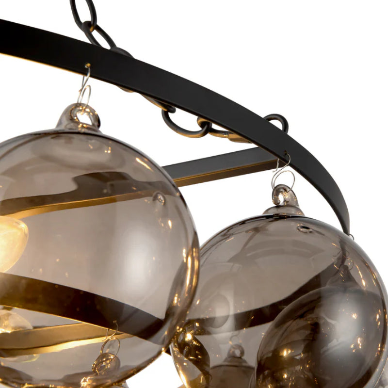 Alora Mood CH654624 Faye 6-lt 24" Chandelier - Matte Black