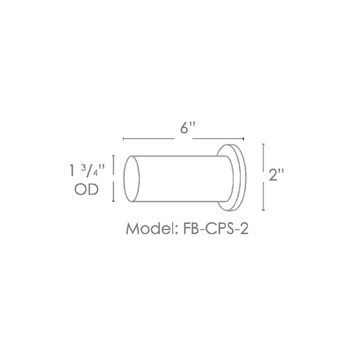 SPJ FB-CPS-2 Concrete Pour Sleeve