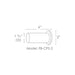 SPJ FB-CPS-2 Concrete Pour Sleeve