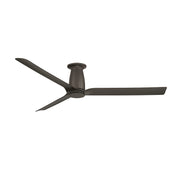 Modern Forms FH-W2502-52L Smooth Flush 52" Outdoor Ceiling Fan with LED Light Kit - Bronze