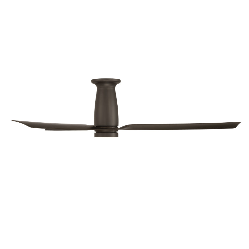 Modern Forms FH-W2502-52L Smooth Flush 52" Outdoor Ceiling Fan with LED Light Kit - Bronze