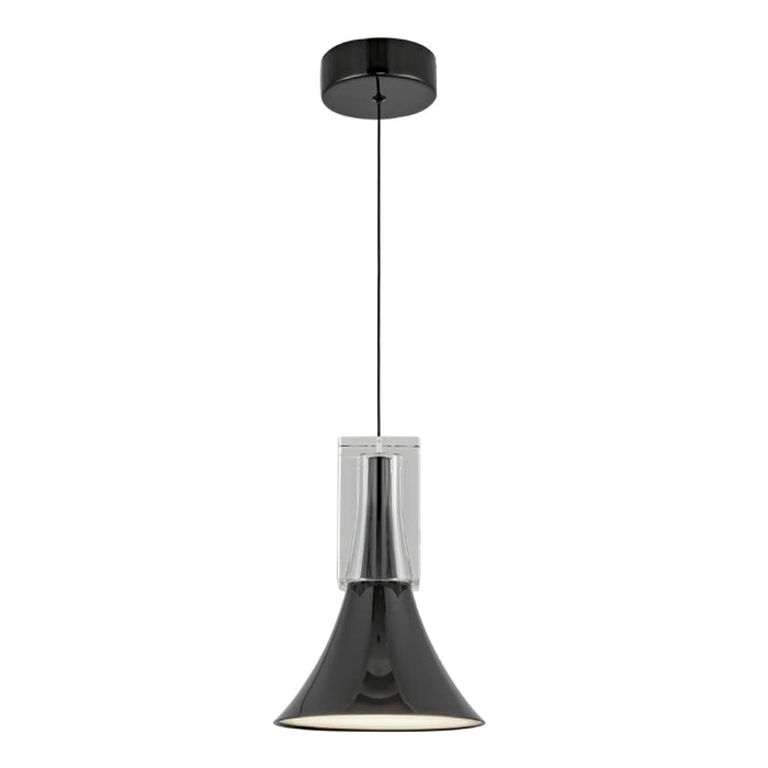 Kuzco PD94108 Floe 1-lt 8" LED Pendant - Glossy Black