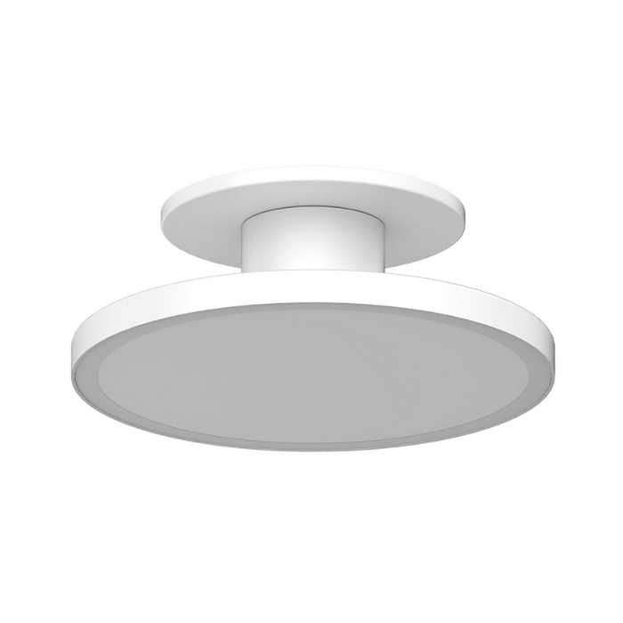 WAC FM-250808 Twist-N-Lite 1-lt 8" LED Outdoor Direct Semi-Flush, 5CCT - White